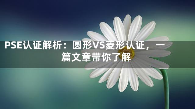 PSE认证解析：圆形VS菱形认证，一篇文章带你了解