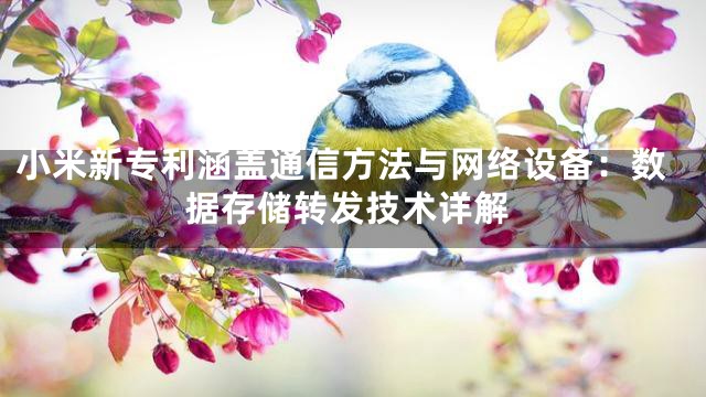小米新专利涵盖通信方法与网络设备：数据存储转发技术详解