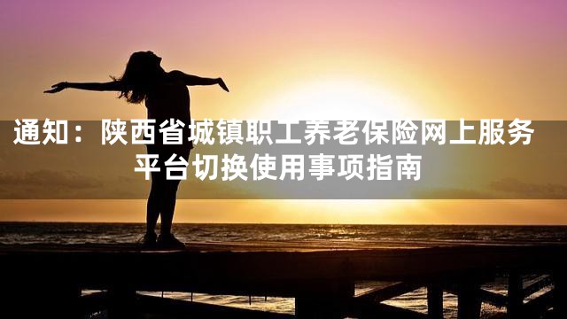 通知：陕西省城镇职工养老保险网上服务平台切换使用事项指南