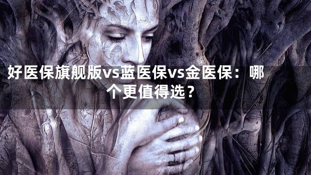 好医保旗舰版vs蓝医保vs金医保：哪个更值得选？