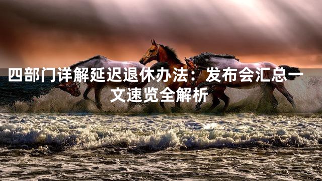 四部门详解延迟退休办法：发布会汇总一文速览全解析