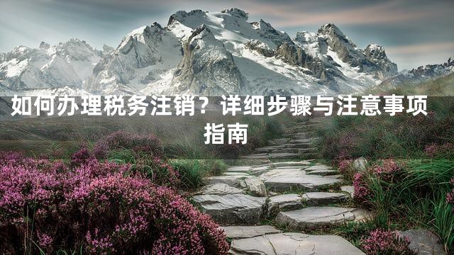 如何办理税务注销？详细步骤与注意事项指南